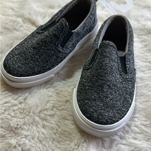 Old Navy Kids Slip-On Sneakers - black and White